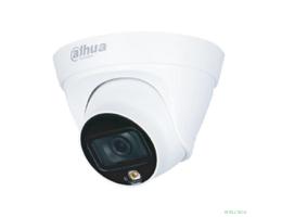 DAHUA DH-IPC-HDW1239T1P-LED-0360B-S6 Уличная турельная IP-видеокамера FullColor 2Мп, 1/2.8” CMOS, объектив 3.6мм, обнаружение людей, LED 30м, IP67, металл/пластик