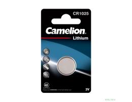 Camelion CR1025 BL-1 (CR1025-BP1, батарейка литиевая,3V)