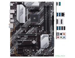 ASUS PRIME B550-PLUS (Socket AM4, ATX, 4xDDR4(128GB), DP/HDMI, 1xPCIe 4.0x16/1xPCIe 3.0x16, 3xPCIe 3.0, 1xLAN, 6xSATA 6Gb/s, 2xM.2, 1xType-C, 5xUSB 3.2, 2xUSB 2.0)