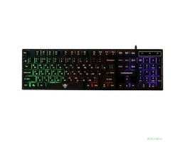 Клавиатура KG-23U BLACK Nakatomi Gaming - игровая с RGB-подсветкой, USB, черная 