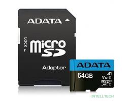 Micro SecureDigital 64Gb A-DATA AUSDX64GUICL10A1-RA1 Micro SecureDigital 64Gb A-DATA AUSDX64GUICL10A1-RA1