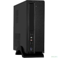 Exegate EX288782RUS Корпус Desktop ExeGate MI-207U-M400 (mini-ITX/mATX, БП M400 с вент. 8см, 2*USB+1*USB3.0, аудио, черный)