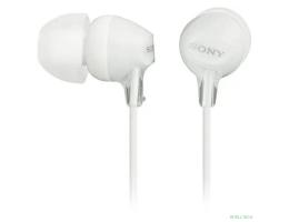 Sony MDR-EX15AP W Вкладыши-гарнитура закр.типа, белый