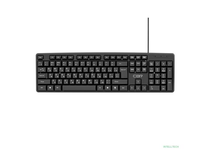 CBR KB 100 USB, Клавиатура 104 кл., офисн., 1,5 м