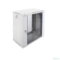 ЦМО Шкаф телекоммуникационный настенный разборный 12U (600х350) дверь стекло (ШРН-Э-12.350) (1 коробка)