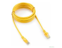 Патч-корд UTP Cablexpert PP12-3M/Y кат.5e, 3м, литой, многожильный (жёлтый) Патч-корд UTP Cablexpert PP12-3M/Y кат.5e, 3м, литой, многожильный (жёлтый)