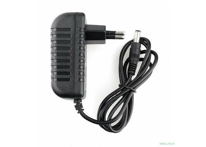 Gembird Блок питания 12В/1А, 12Вт, 1 штекер 5,5х2,5мм	 (NPA-AC7)