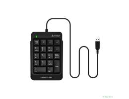 Числовой блок A4Tech Fstyler FK13P черный USB slim для ноутбука (FK13P BLACK)