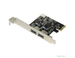 Espada Контроллер PCI-E, USB3.0  2внеш. Порта, модель EU30A, oem (41668)