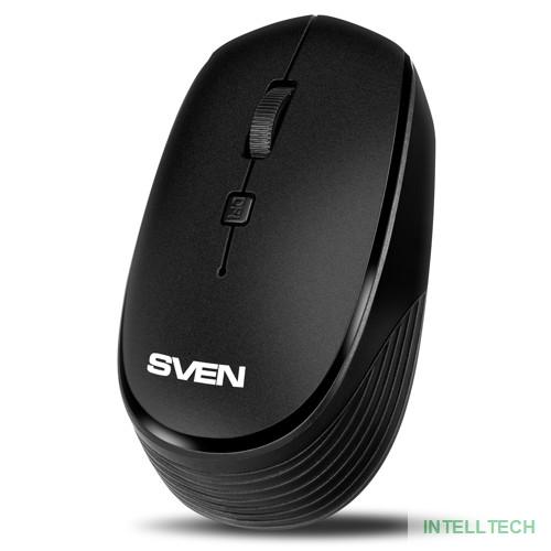Мышь компьютерная Sven RX-210W черная (SV-020637)
