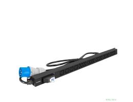 Exegate EX296174RUS Блок розеток вертикальный ExeGate ServerPro PDU-V420 Al-20C134C19-IEC309-32A-1P (19", 1U, Алюминий, 20 IEC 320 C13, 4 IEC 320 C19, IEC 60309 32A (2P+E), VDE-250V-32A-3*4mm2, 3 метр