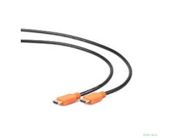 Кабель HDMI Cablexpert 19M/19M, v2.0, серия Light, позол.контакты, экран, 3м, черный, пакет (CC-HDMI4L-10)