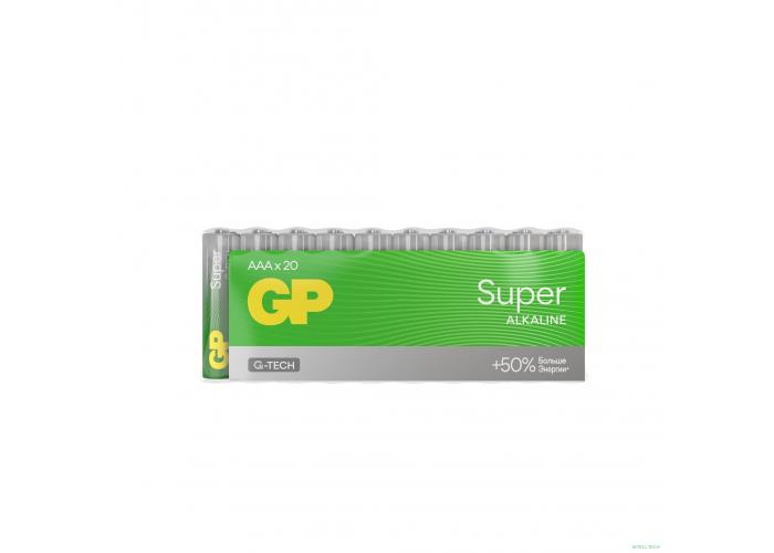GP 24AA21-2CRSWC20 320/960 Super Alkaline G-Tech (20 шт. в уп-ке) 
