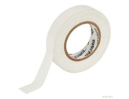 Kranz (KR-09-2101) Изолента ПВХ 0,13х15 мм, 25 м, белая (5 шт/уп)