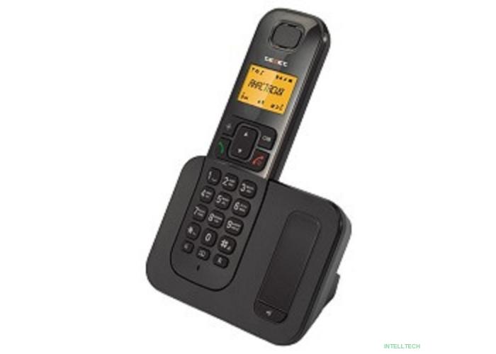 TEXET TX-D6605A черный (АОН/Caller ID, спикерфон, 10 мелодий, поиск трубки)