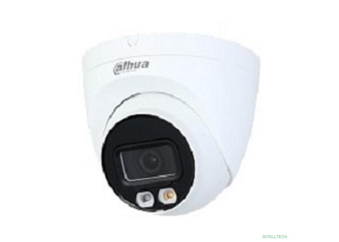 DAHUA DH-IPC-HDW2849TP-S-IL-0280B Уличная турельная IP-видеокамера Smart Dual Light с ИИ 8Мп, 1/2.7” CMOS, объектив 2.8мм, видеоаналитика, ИК до 30м, LED до 30м, IP67, корпус: металл, пластик