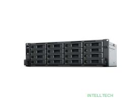 Synology RS2821RP+ Rack 3U QC2,1GhzCPU/4Gb(upto 64)/RAID0,1,10,5,6/upto 16hot plug HDDs SATA(3,5' or 2,5')(upto 28 with RX1217)/2xUSB/4GE (1xExpslot)/iSCSI/2xIPcam(upto 40)/2xPS/no rail/3YW