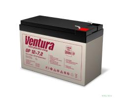 АКБ Ventura GP 12-7,2 12V/7,2Ah {S63 (F2), ДхШхВ 151х65х100мм, масса 2.1 кг, срок службы 6-9 лет} АКБ Ventura GP 12-7,2 12V/7,2Ah {S63 (F2), ДхШхВ 151х65х100мм, масса 2.1 кг, срок службы 6-9 лет}