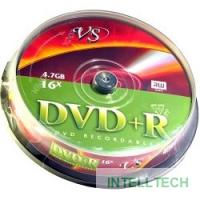 Диски VS DVD+R 4.7Gb, 16x, Cake Box 10шт.(620533)