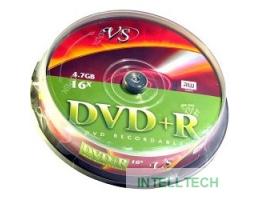 Диски VS DVD+R 4.7Gb, 16x, Cake Box 10шт.(620533) Диски VS DVD+R 4.7Gb, 16x, Cake Box 10шт.(620533)