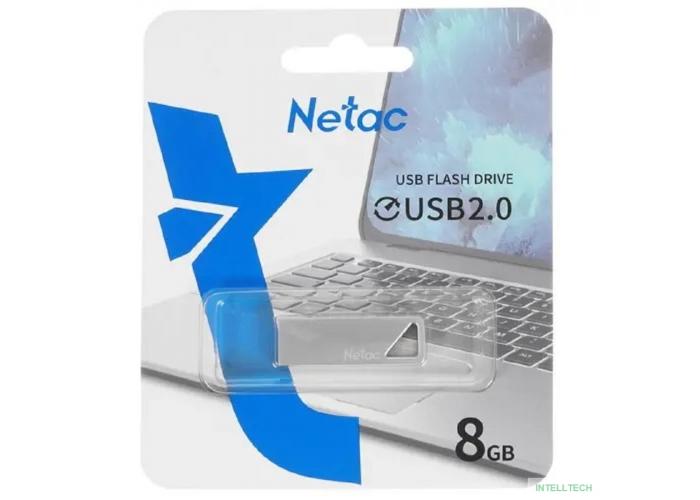 Netac USB Drive 8GB U326 NT03U326N-008G-20PN USB2.0 серебристый