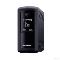 CyberPower VP700ELCD ИБП {Line-Interactive, Tower, 700VA/390W USB/RS-232/RJ11/45  (4 EURO), 12В/7 Ач х 1}