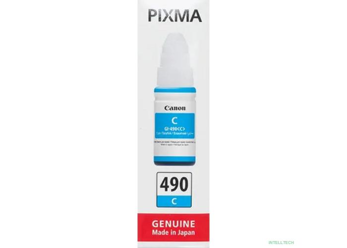 Canon 0664C001 Чернила Canon GI-490 C (cyan), 70 мл