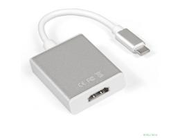 Exegate EX284937RUS Кабель-адаптер Type C-HDMI ExeGate EX-CM-HDMIF-0.15 (USB Type C/19F, 0,15м)