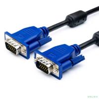 Bion Кабель VGA 15M/15M, экранированный, ферритовые кольца, черный, 3м [BXP-VGA2-030]