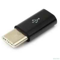 Cablexpert Переходник USB, USB Type-C/USB MicroB (F), пакет (A-USB2-CMmF-01)