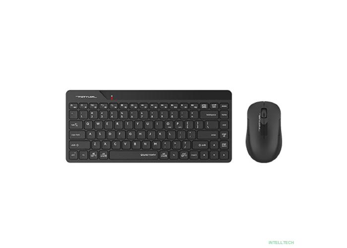 Комплект клавиатура+мышь беспров. A4TECH Fstyler  FG2200 Air2 black (USB, slim) (FG2200 AIR2 BLACK)