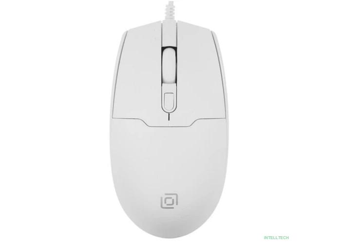 Oklick 147M белый оптическая (2000dpi) USB (4but) [1868746]