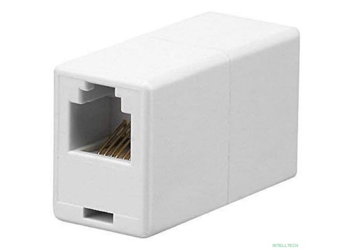 5bites Адаптер проходной LAU35-01W RJ12 / 6P6C / TEL
