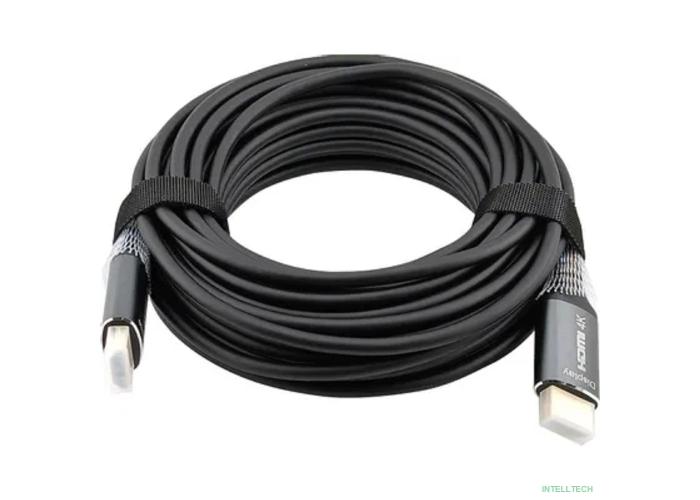 Кабель аудио-видео Cactus CS-HDMI-AOC-2-20 HDMI (m)/HDMI (m) 20м. позолоч.конт. черный