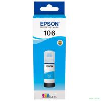 EPSON C13T00R240  Контейнер 106 с голубыми чернилами для L7160/7180, 70 мл.