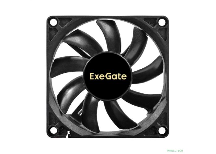 Exegate EX297080RUS Вентилятор 24В DC ExeGate EX08015B3P-24 (80x80x15 мм, 2-Ball (двойной шарикоподшипник), 3pin, 2550RMP, 30,5dBA)