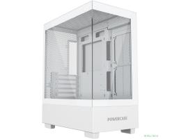 Powercase Vision Micro M, Tempered Glass, белый, mATX  (CVMMW-L0)
