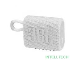 Колонка порт. JBL GO 3 белый 4.2W 1.0 BT (JBLGO3WHT)