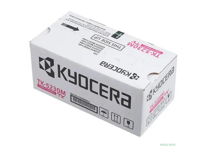 Kyocera-Mita TK-5230M Тонер-картридж, Magenta  {P5021cdn/cdw, M5521cdn/cdw (2200стр)}