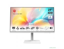 MSI Modern 27" MD272QXPW  белый {IPS 2560x1440 100Hz 16:9 300cd 178/178 HDMI DisplayPort USB  HAS Pivot}