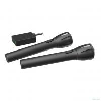 RITMIX RWM-302 black {Част. хар-ка: 50 Гц-15 кГц, сопрот.: 600 Ом, чувств.: -72 дБ,пит. микрофона: 1,5 В, пит. приемника: 1,5 В}