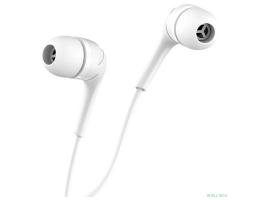 HOCO M40/ Наушники + микрофон/ Многофункциональная кнопка/ 1.2м/ 3.5 mm jack/ White