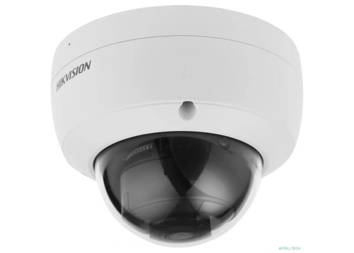 HIKVISION DS-2CD2143G2-IU(2.8mm) {4Мп уличная купольная IP-камера с EXIR-подсветкой до 30м и технологией AcuSense}