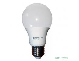 GAUSS 23227A Светодиодная лампа LED Elementary A60 7W E27 540lm 4100K 1/10/100 0