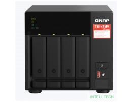 QNAP TS-473A-8G Сетевое хранилище NAS 4-bay настольный Ryzen V1500B