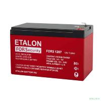 ETALON Аккумулятор FORS 1207 (12 В 7 Ач,Нож F1 (Faston))