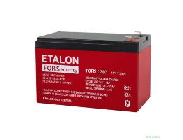 ETALON Аккумулятор FORS 1207 (12 В 7 Ач,Нож F1 (Faston)) ETALON Аккумулятор FORS 1207 (12 В 7 Ач,Нож F1 (Faston))
