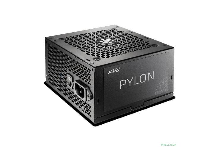 XPG Pylon 550  (ATX 2.52, 550W, PWM 120mm FDB  fan, Active PFC, DC to DC, 80+ BRONZE,Japanese main capacitor) RET