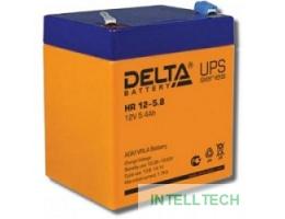 Delta HR 12-5.8 (5.8 А\ч, 12В) свинцово- кислотный аккумулятор  