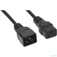 CABEUS PC-IEC19-IEC20-3M КАБЕЛЬ ПИТАНИЯ IEC 320 C19 - IEC 320 C20 (3X1.5), 16A, ПРЯМАЯ ВИЛКА, 3М